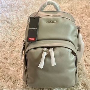 SOLD Tumi Voyageur Dori Leather Backpack
